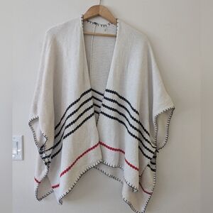 Margaret O'Leary one size sweater wrap poncho